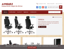 Tablet Screenshot of albertomiguez.com